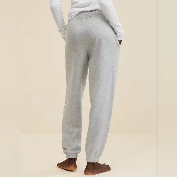 OFFLINE 95% cotton BY Aerie woMen's jetsettets Light Gray Joggers - Picture 2 of 3